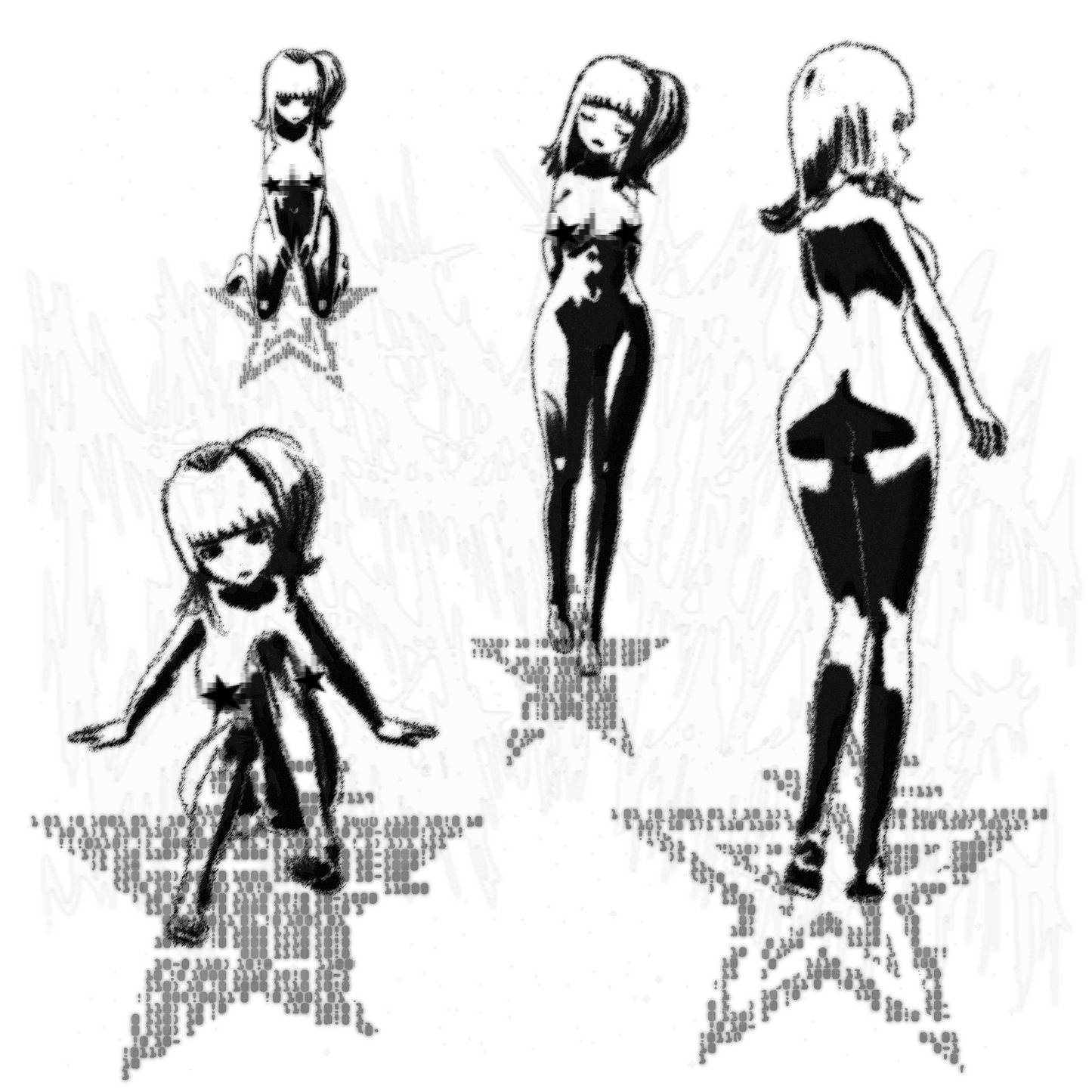 NAKED TEE (CENSORED)