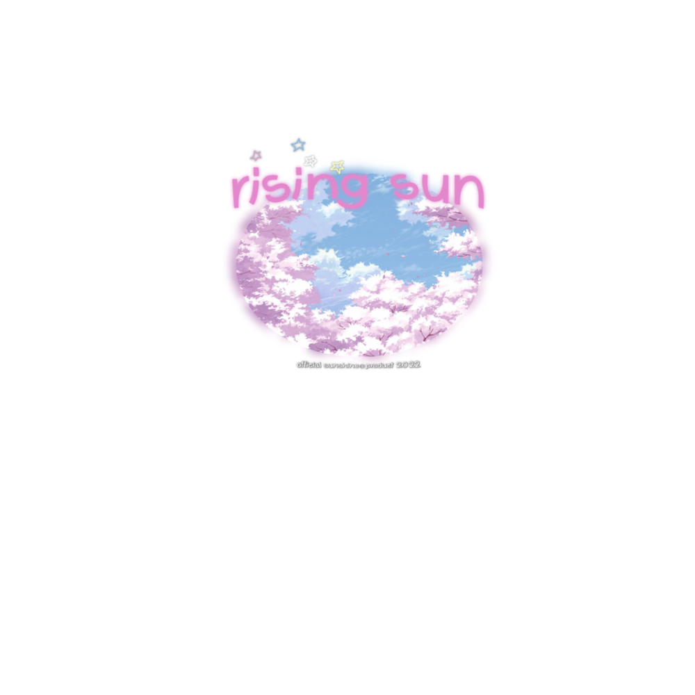 RISING SUN/MOON TEE